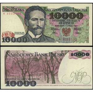 Poľsko, 10 000 PLN, 1.02.1987