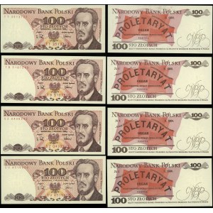 Poland, set: 11 x 100 zloty, 1.12.1988