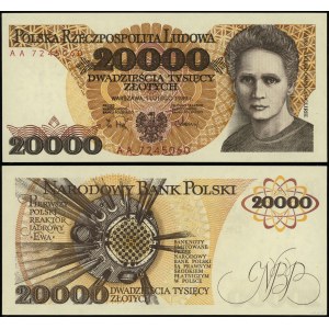 Polska, 20.000 złotych, 1.02.1989