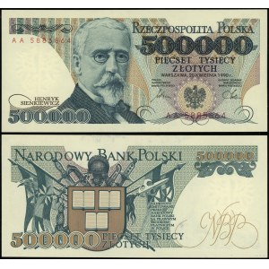 Poland, 500,000 zloty, 20.04.1990