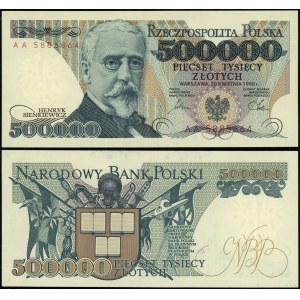 Polsko, 500.000 PLN, 20.04.1990