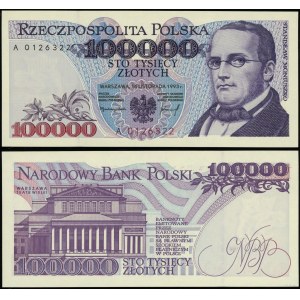 Polsko, 100 000 PLN, 16.11.1993