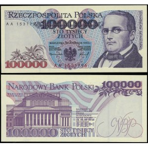 Polska, 100.000 złotych, 16.11.1993