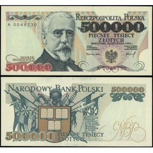 Poland, 500,000 zloty, 16.11.1993