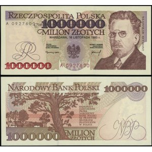 Polen, 1.000.000 PLN, 16.11.1993