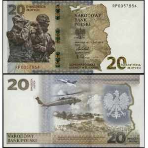 Poland, 20 zloty, 18.01.2022
