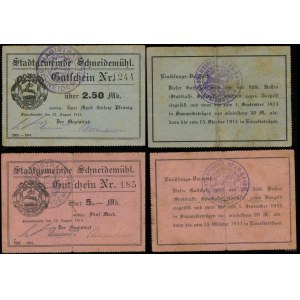 Großpolen, 2,50 Mark und 5 Mark, 12.08.1914