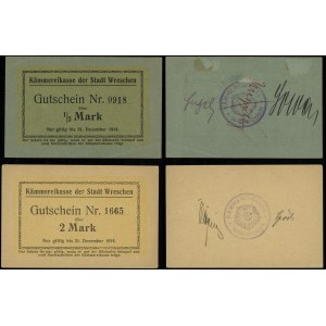 Velkopolsko, sada 2 bankovek, platná do 31.12.1914