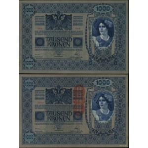 Rakúsko, 1 000 korún, 2.01.1902 (1919)