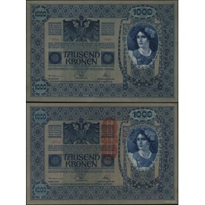 Rakousko, 1 000 korun, 2.01.1902 (1919)