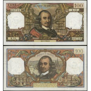 Francie, 100 franků, 2.04.1964