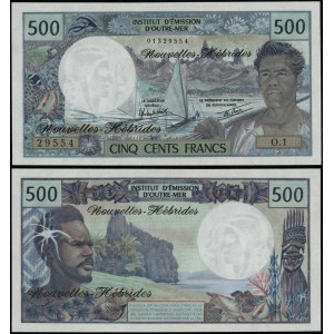France, 500 francs, 1990