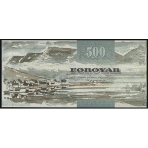 Faerské ostrovy, 500 korun, 2011