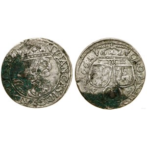 Poland, sixpence, 1661 GBA, Lviv