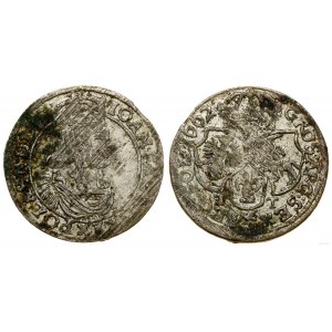 Poland, sixpence, 1662 TT, Bydgoszcz