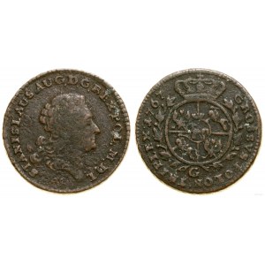 Polska, trojak, 1767 G, Kraków