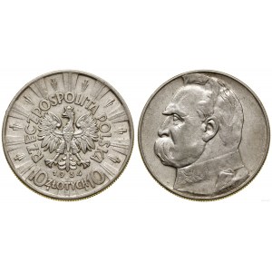 Polsko, 10 zlotých, 1934, Varšava