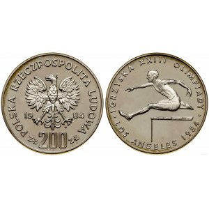 Poľsko, 200 zlotých, 1984, Varšava