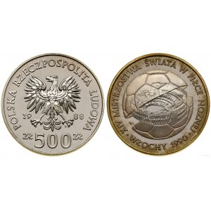 Poľsko, 500 zlotých, 1988, Varšava