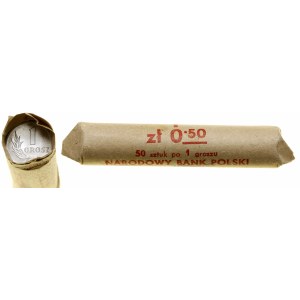 Poland, set of 6 bank rolls