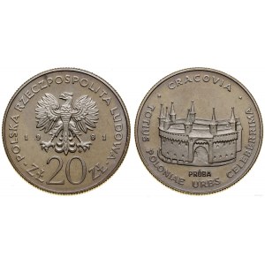 Polen, 20 Zloty, 1981, Warschau