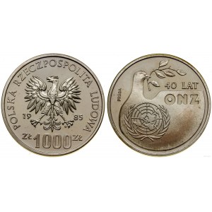 Poľsko, 1 000 zlotých, 1985, Varšava