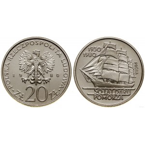 Polen, 20 Zloty, 1980, Warschau