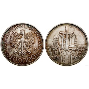 Polen, 100.000 PLN, 1990, Warschau