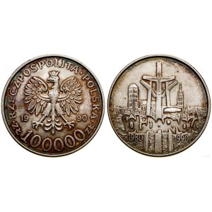 Polska, 100.000 złotych, 1990, Warszawa