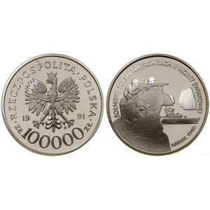 Polska, 100.000 złotych, 1991, Warszawa