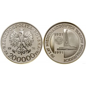 Polska, 200.000 złotych, 1991, Warszawa