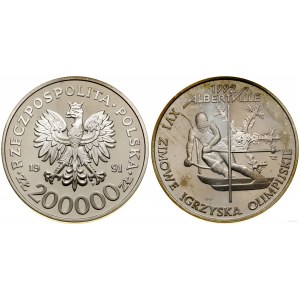 Poland, 200,000 zloty, 1991, Warsaw