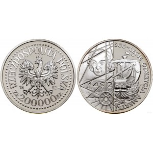 Poland, 200,000 zloty, 1992, Warsaw