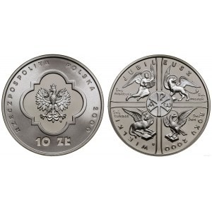 Poľsko, 10 zlotých, 2000, Varšava