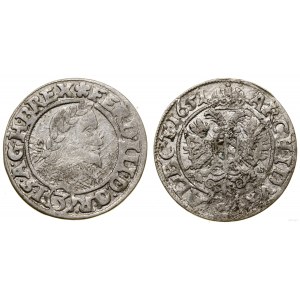 Schlesien, 3 krajcary, 1651 GH, Wrocław