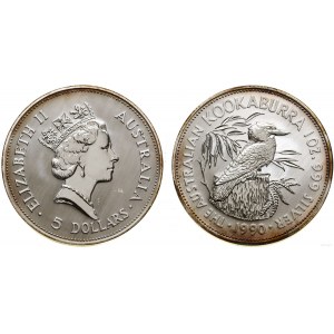 Australia, $5, 1990