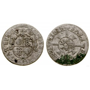 Rakúsko, 1 krajcar, 1628, Salzburg