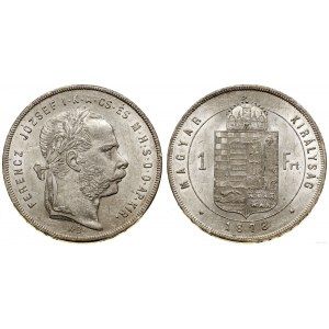 Hungary, 1 forint, 1878 KB, Kremnica