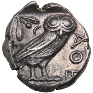 Attica, Athens AR Tetradrachm circa 454-404 BC