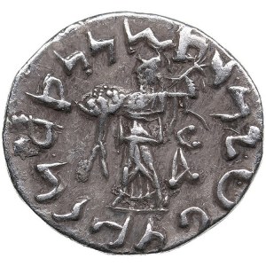 Baktria, Indo-Greek Kingdom. AR Drachm - Apollodotos II (C. 85-65 BC)