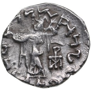 Baktria, Indo-Greek Kingdom. AR Drachm - Apollodotos II (C. 85-65 BC)