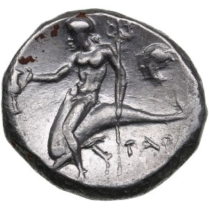 Calabria, Tarentum AR Didrachm or Nomos - c. 272-240 BC