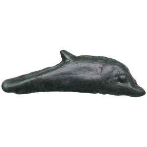 Skythia, Olbia Æ Dolphin 5th century BC