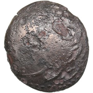 Eastern Europe. Mint in the southern Carpathian 200-100 BC. Schnabelpferd type AR Tetradrachm