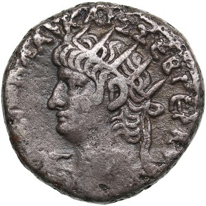 Egypt, Alexandria BI Tetradrachm - Nero, with Divus Augustus (AD 54-68)
