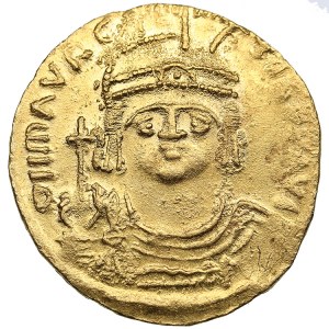 Byzantine Empire AV Solidus - Maurice Tiberius (AD 582-602)
