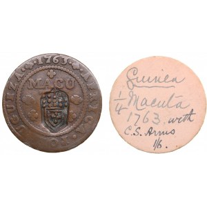 Angola ¼ Macuta 1763 - José I (1750-1777)