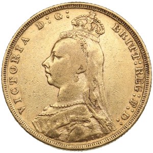 Australia 1 Sovereign 1889 - Victoria (1837-1901)