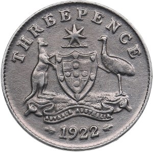 Australia 3 Pence 1922 - George V (1910-1936)