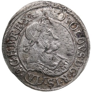 Austria 6 Kreuzer 1670 - Leopold I (1657-1705)